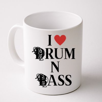 I Love Drum And Bass Rock Mug