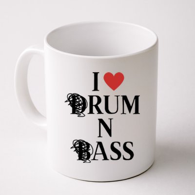 I Love Drum And Bass Rock Coffee Mug