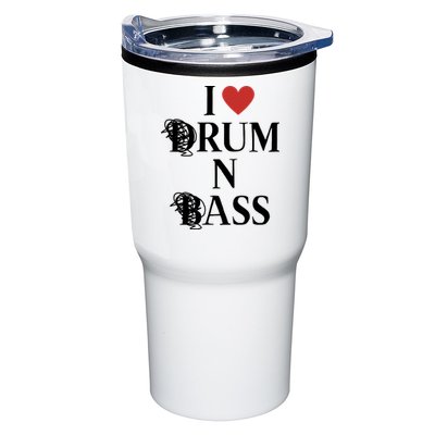 I Love Drum And Bass Rock Tumbler