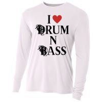 I Love Drum And Bass Rock Cooling Performance Long Sleeve Crew