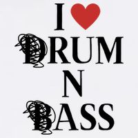 I Love Drum And Bass Rock Poster