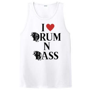 I Love Drum And Bass Rock PosiCharge Competitor Tank