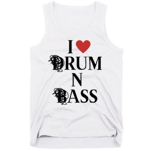 I Love Drum And Bass Rock Tank Top