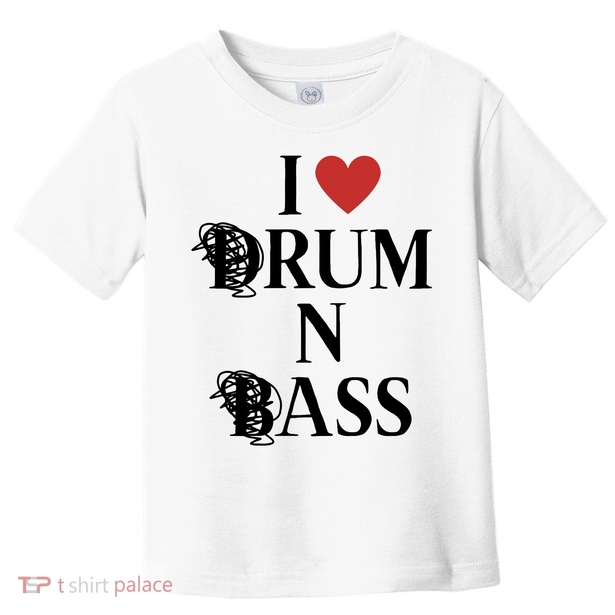 I Love Drum And Bass Rock Toddler T-Shirt
