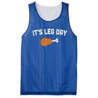 ItS Leg Day Thanksgiving Funny Gift Pilgrim Costume Turkey Day Meaningful Gift Mesh Reversible Basketball Jersey Tank