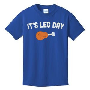 ItS Leg Day Thanksgiving Funny Gift Pilgrim Costume Turkey Day Meaningful Gift Kids T-Shirt