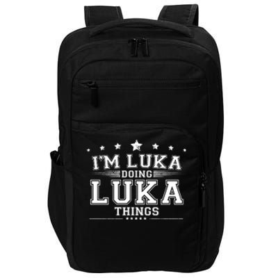 Im Luka Doing Luka Things Impact Tech Backpack