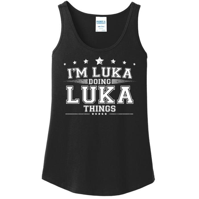 Im Luka Doing Luka Things Ladies Essential Tank