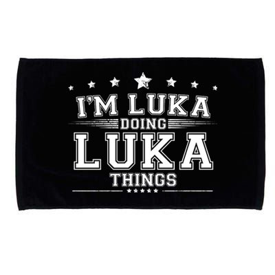 Im Luka Doing Luka Things Microfiber Hand Towel