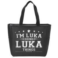 Im Luka Doing Luka Things Zip Tote Bag