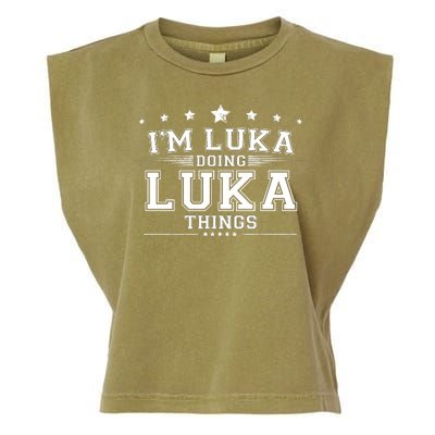 Im Luka Doing Luka Things Garment-Dyed Women's Muscle Tee