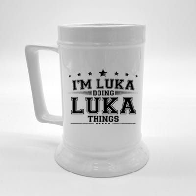 Im Luka Doing Luka Things Beer Stein