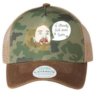 I Literally Don't Even Care Legacy Tie Dye Trucker Hat