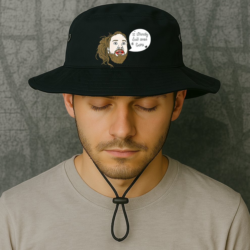 I Literally Don't Even Care Bucket Hat