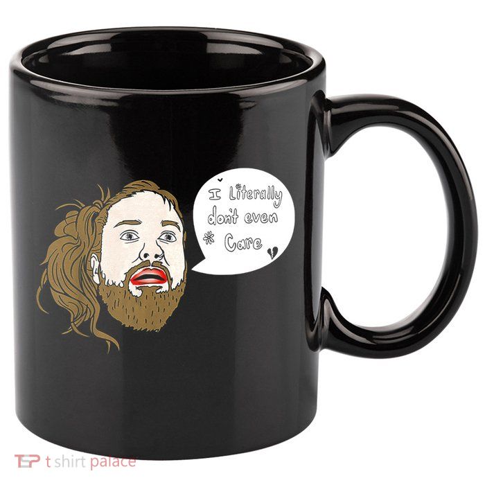 I Literally Don't Even Care 11oz C Handle Ceramic Mug