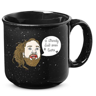 I Literally Don't Even Care 15oz Campfire Ceramic Mug