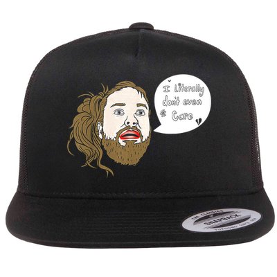 I Literally Don't Even Care Flatbill Hat