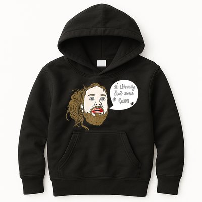 I Literally Don't Even Care Kids Hoodie
