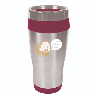 I Literally Don't Even Care 16oz Travel Tumbler