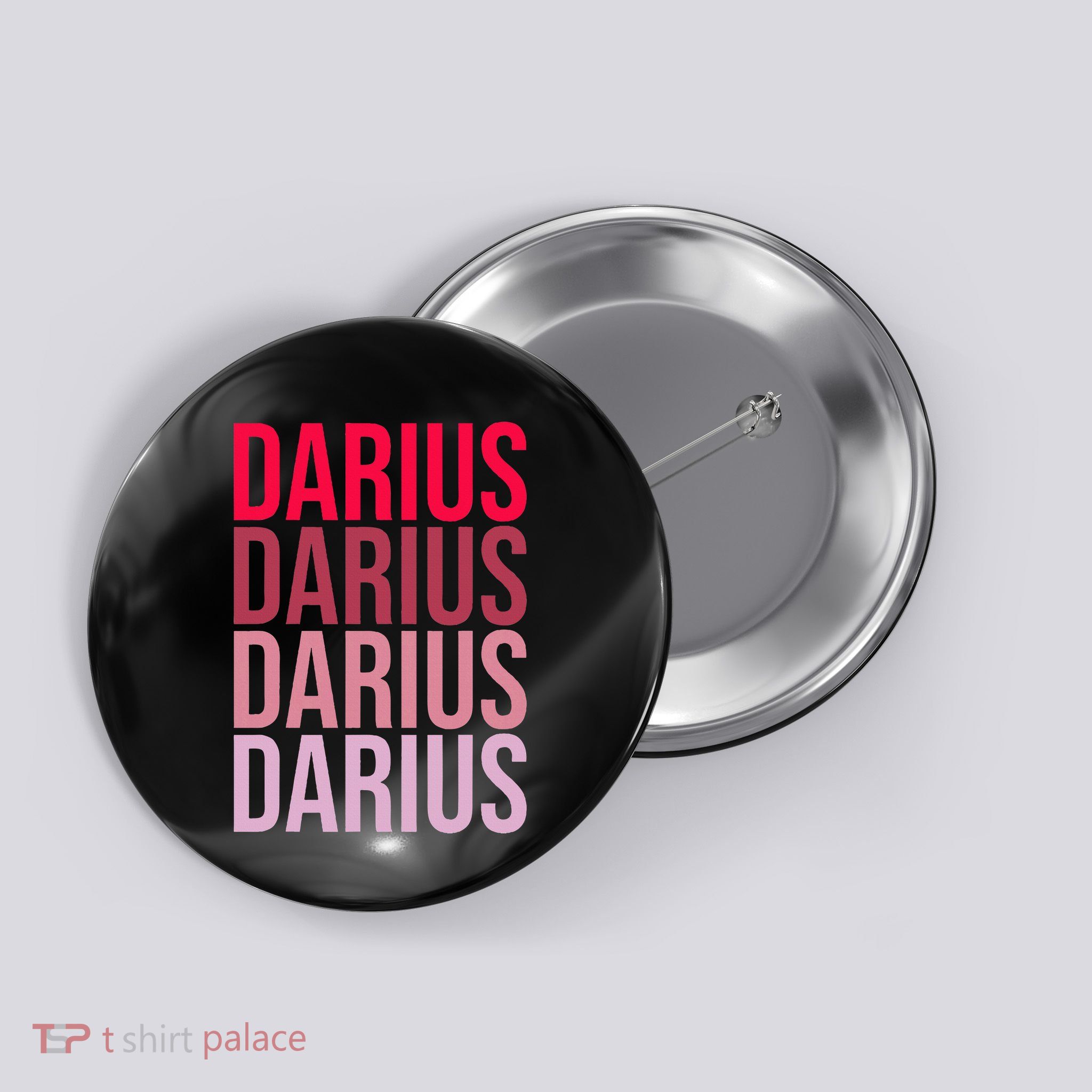 I Love Darius First Name Darius Button