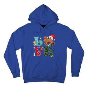 I Love Dog Retriever Christmas Gift Tall Hoodie