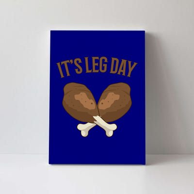 It’s Leg Day Vintage Thanksgiving Fall Workout Gift Canvas