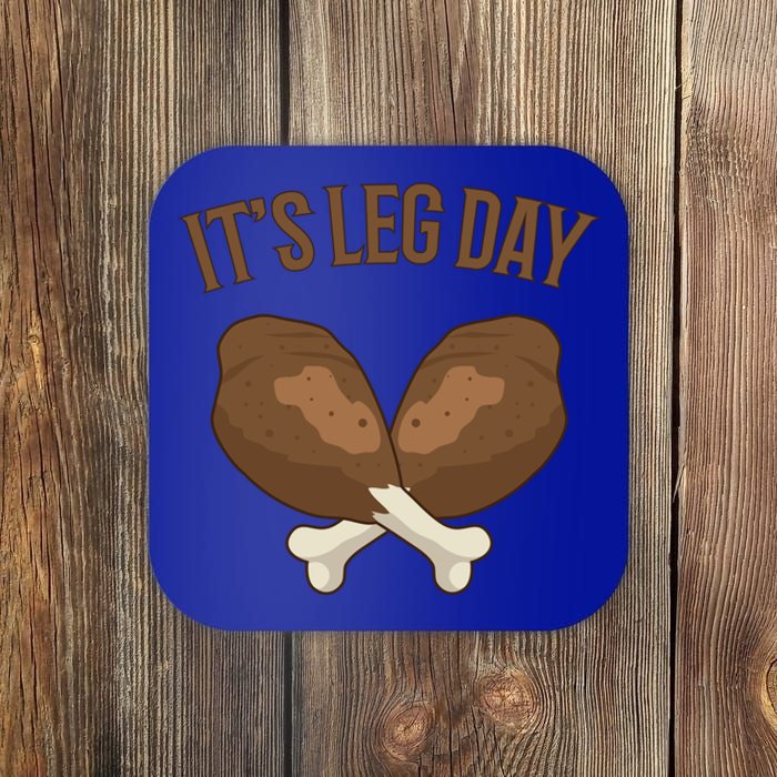 It’s Leg Day Vintage Thanksgiving Fall Workout Gift Coaster