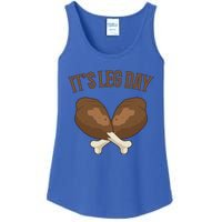 It’s Leg Day Vintage Thanksgiving Fall Workout Gift Ladies Essential Tank