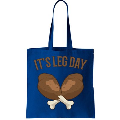 It’s Leg Day Vintage Thanksgiving Fall Workout Gift Tote Bag