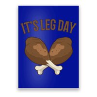 It’s Leg Day Vintage Thanksgiving Fall Workout Gift Poster