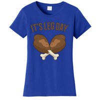 It’s Leg Day Vintage Thanksgiving Fall Workout Gift Women's T-Shirt