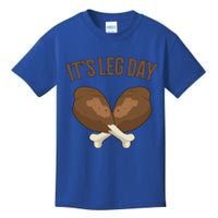 It’s Leg Day Vintage Thanksgiving Fall Workout Gift Kids T-Shirt