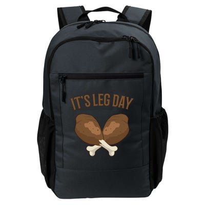 It’s Leg Day Vintage Thanksgiving Fall Workout Gift Daily Commute Backpack