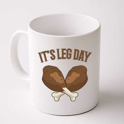 It’s Leg Day Vintage Thanksgiving Fall Workout Gift Coffee Mug