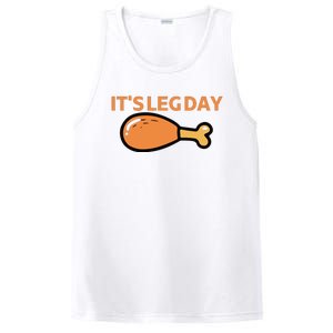 It's Leg Day Funny Workout Turkey Thanksgiving PosiCharge Competitor Tank