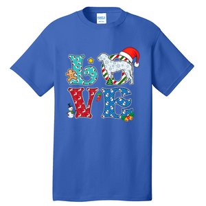 I Love Dog CurlyCoated Retriever Christmas Gift Tall T-Shirt