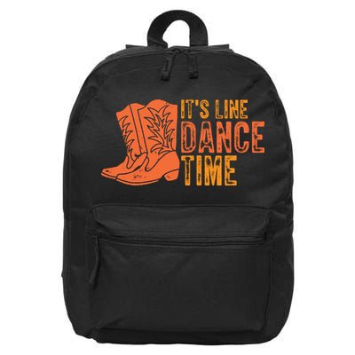 It's Line Dancing Time T S 16 in Basic Backpack