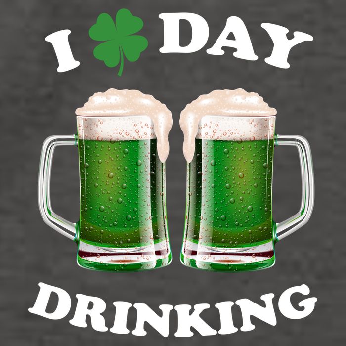 I Love Day Drinking St Patrick's Day Party Vector Backpack