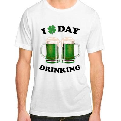 I Love Day Drinking St Patrick's Day Party Adult ChromaSoft Performance T-Shirt