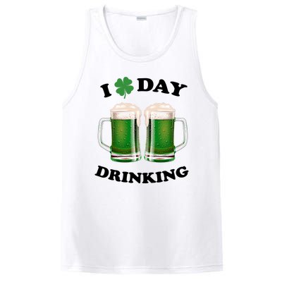 I Love Day Drinking St Patrick's Day Party PosiCharge Competitor Tank