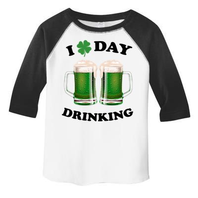I Love Day Drinking St Patrick's Day Party Toddler Fine Jersey T-Shirt