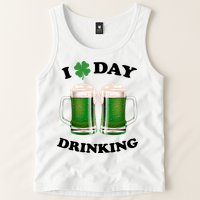 I Love Day Drinking St Patrick's Day Party Tank Top