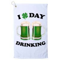 I Love Day Drinking St Patrick's Day Party Golf Towel