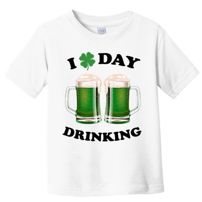 I Love Day Drinking St Patrick's Day Party Toddler T-Shirt