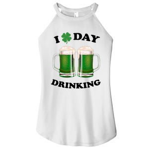 I Love Day Drinking St Patrick's Day Party Women's Perfect Tri Rocker Tank