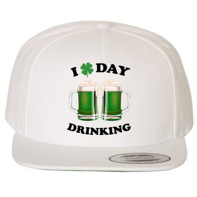 I Love Day Drinking St Patrick's Day Party Wool Snapback Cap
