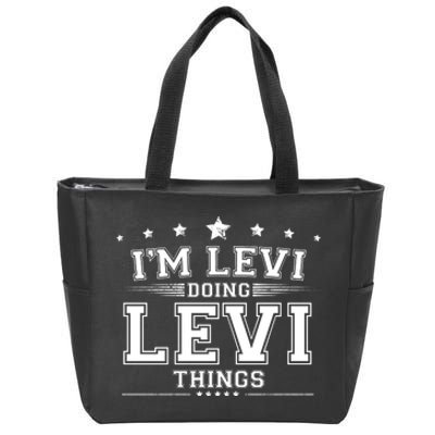 Im Levi Doing Levi Things Zip Tote Bag