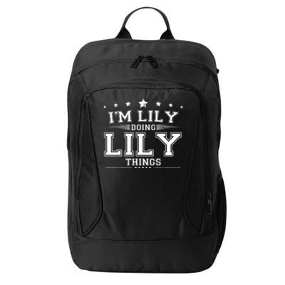 Im Lily Doing Lily Things City Backpack