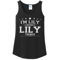 Im Lily Doing Lily Things Ladies Essential Tank