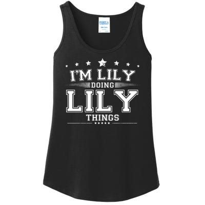 Im Lily Doing Lily Things Ladies Essential Tank